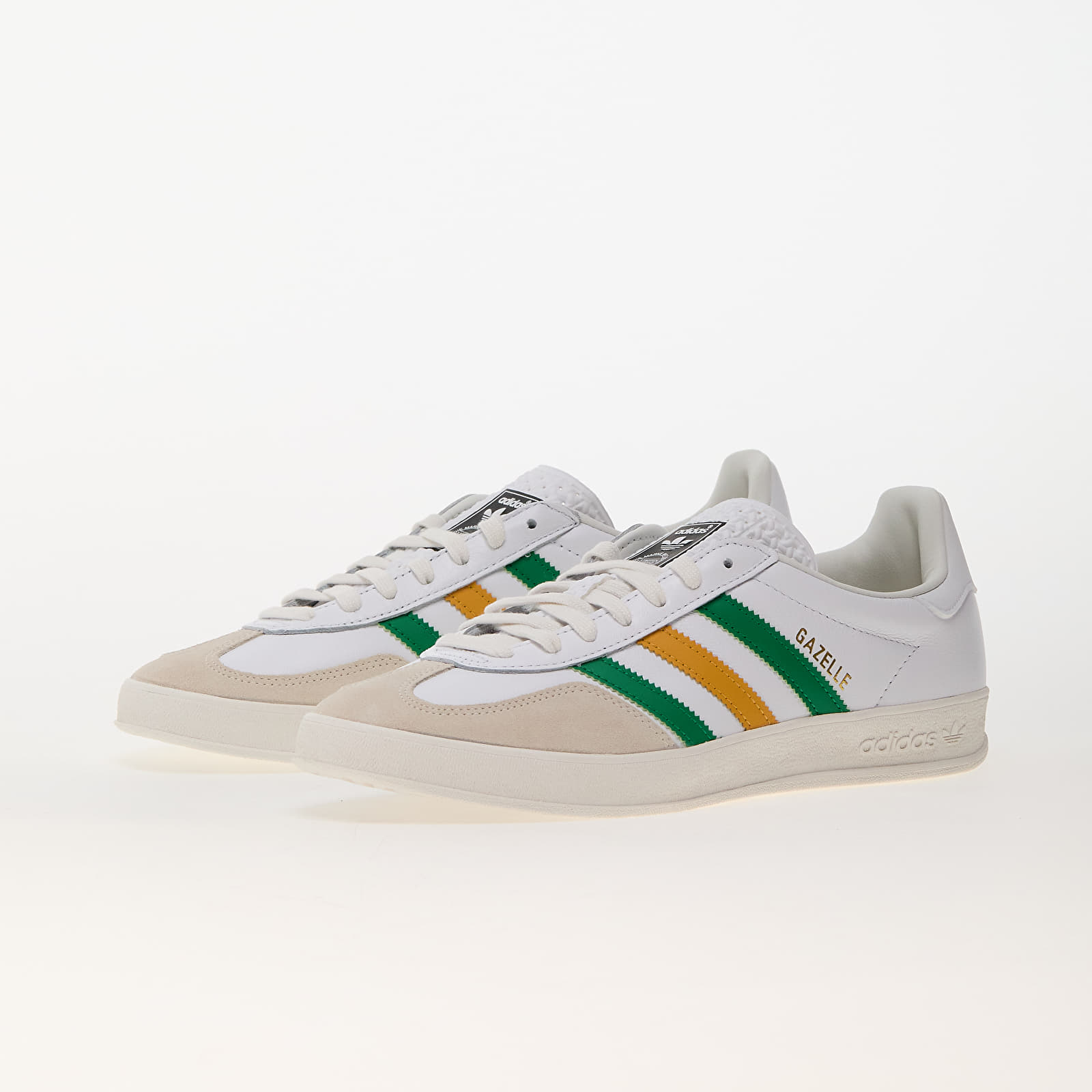 Men's shoes adidas Gazelle Indoor Ftw White/ Preloved Yellow/ Core Black