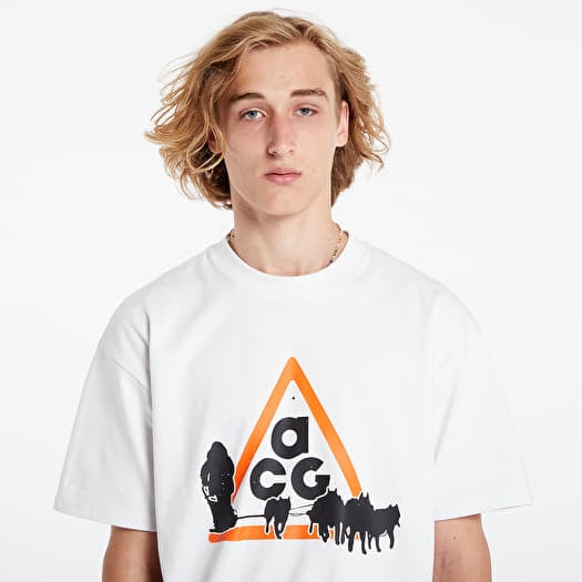 Nike white t shirt mens best sale