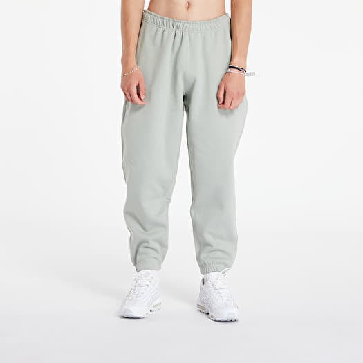 Jogger Pants Nike Solo Swoosh Men s Fleece Pants Jade Horizon White Footshop