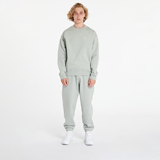 Jogger Pants Nike Solo Swoosh Men s Fleece Pants Jade Horizon White Footshop