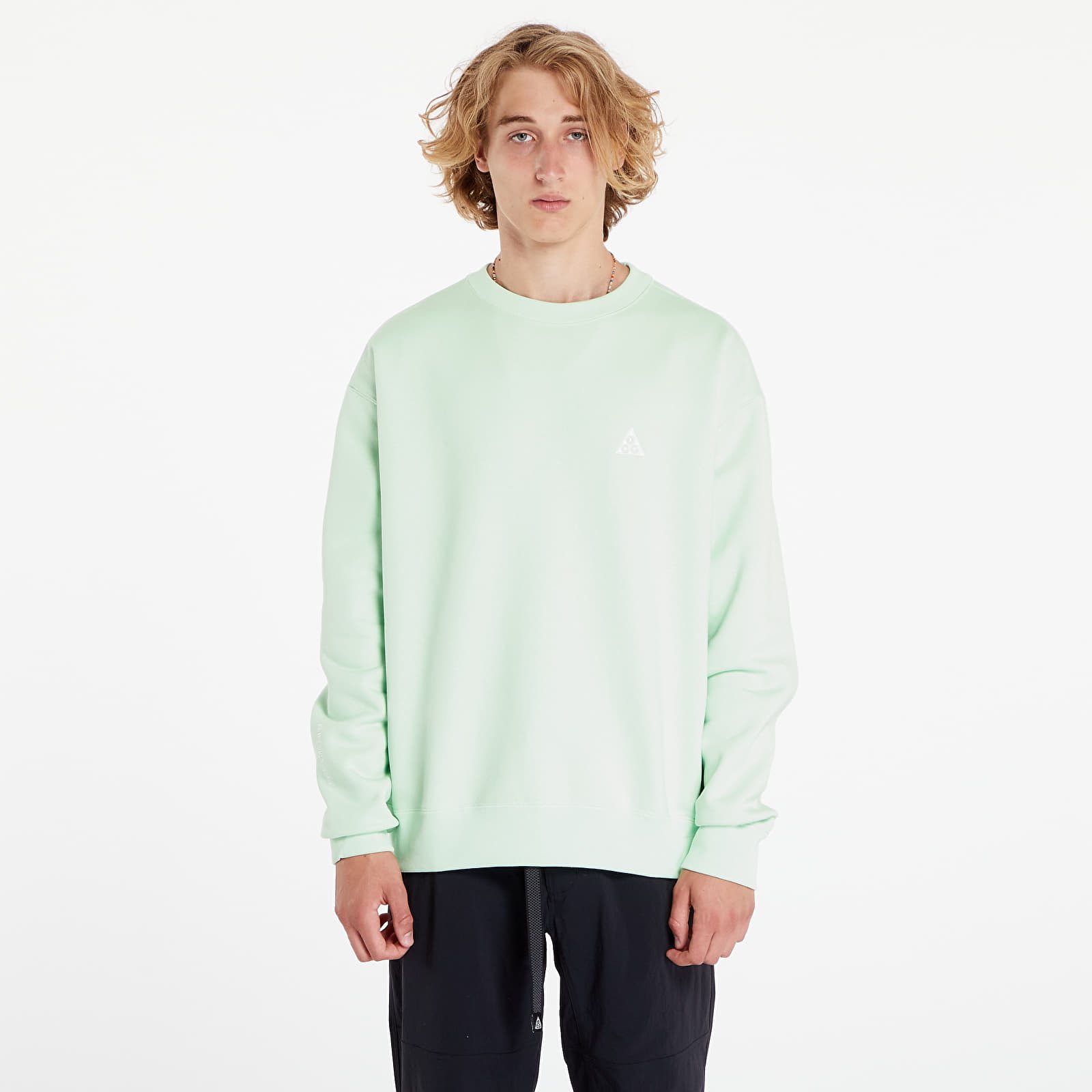 Φούτερ Nike ACG Therma-FIT Fleece Crew Vapor Green/ Summit White