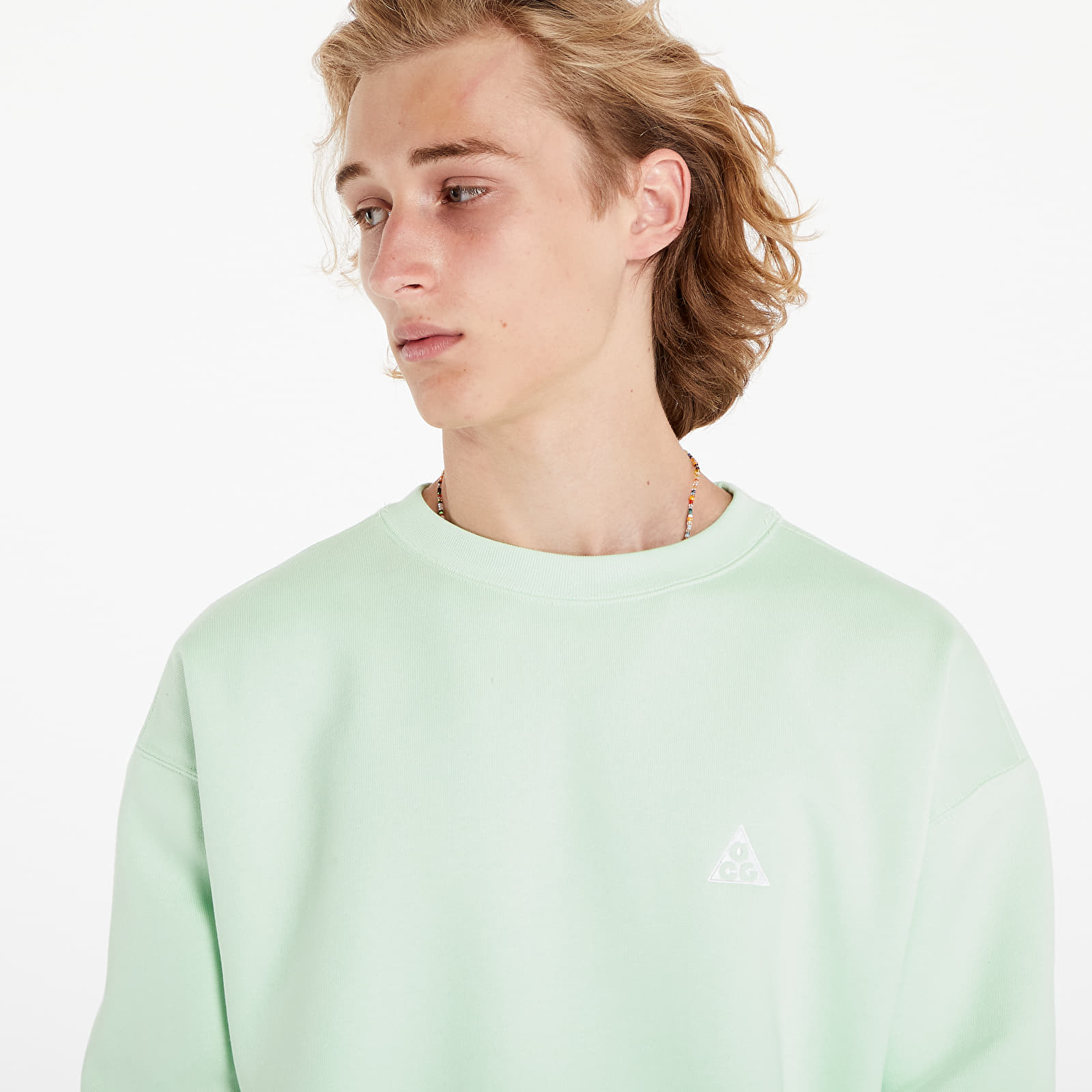 Φούτερ Nike ACG Therma-FIT Fleece Crew Vapor Green/ Summit White