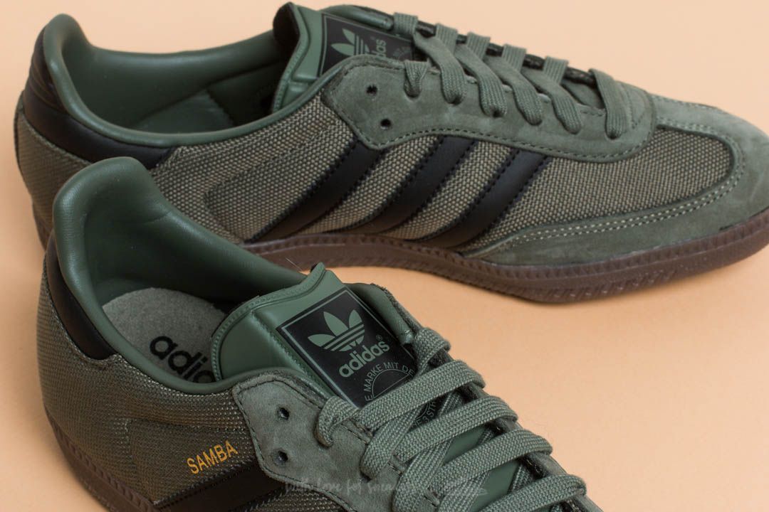Adidas samba og major green top