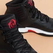 Men s shoes adidas D Rose 8 Core Black Red Core Black Footshop