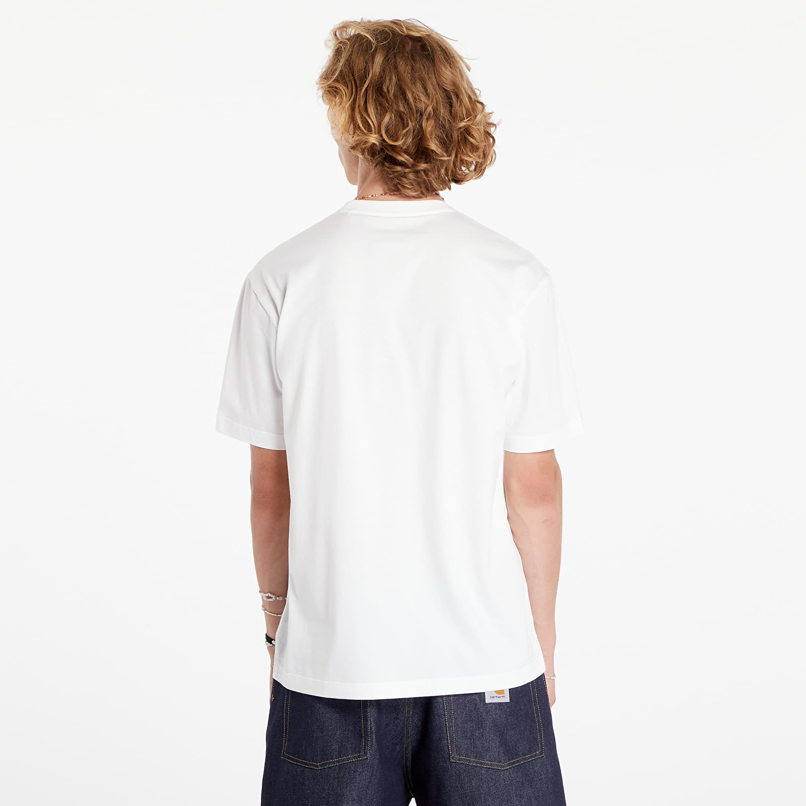 T-shirty męskie Y-3 M Regular Short Sleeve Tee Core White