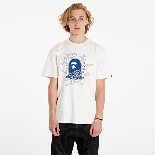 Tričko A BATHING APE 31St Anniversary Japan Ape Head Tee Ivory