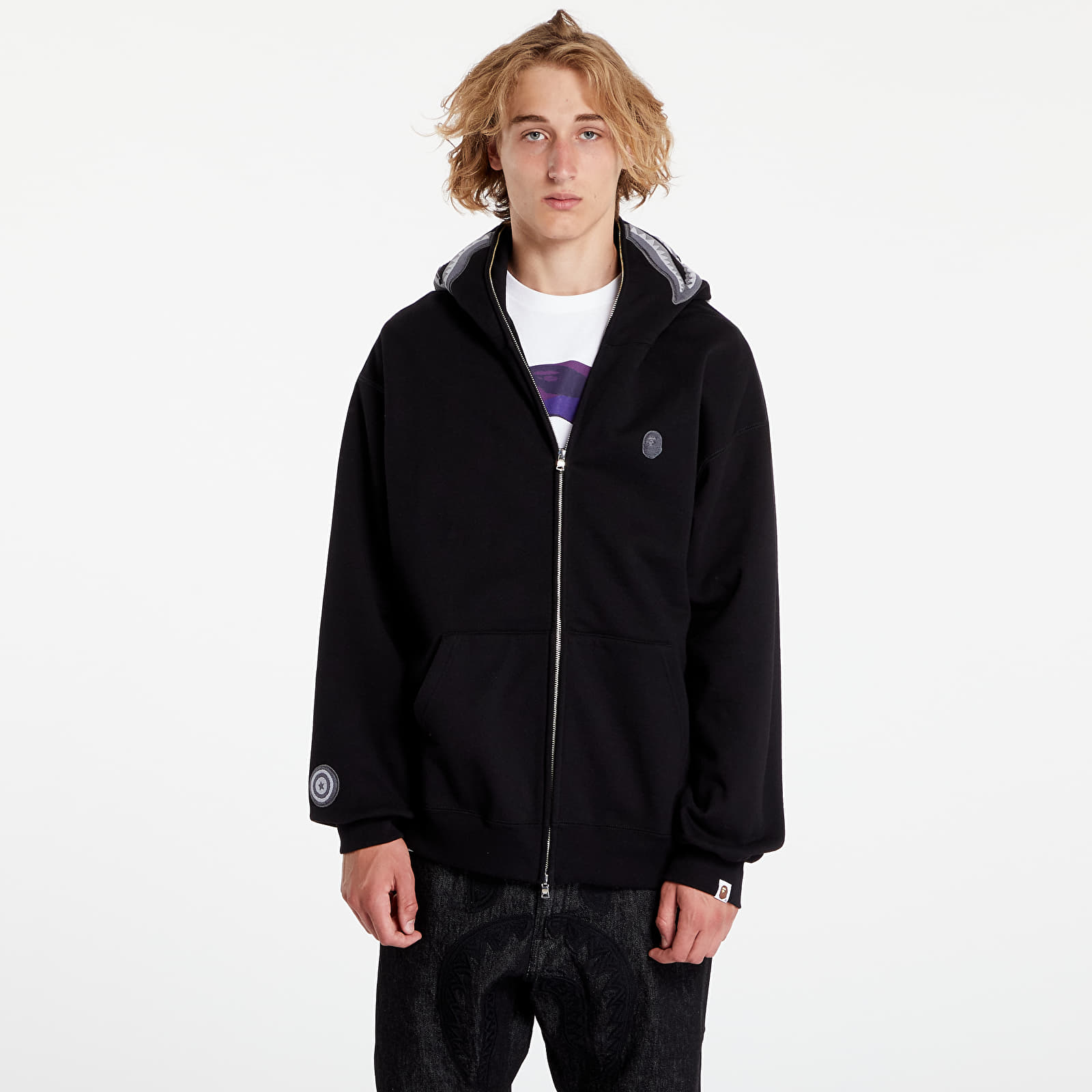 Head zip hoodie clearance