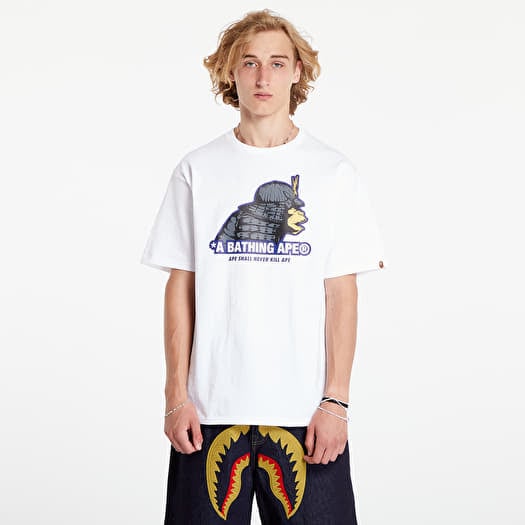 T-shirt A BATHING APE Samurai Tee White