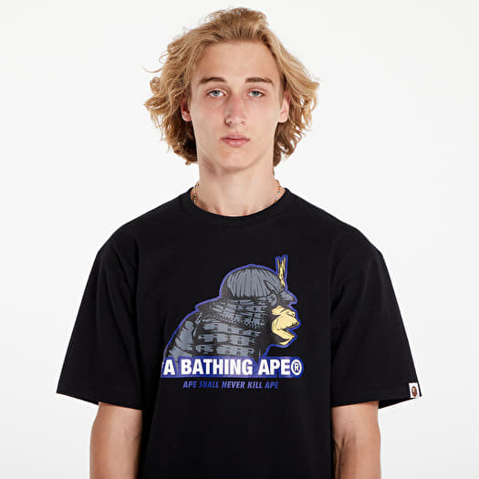 A BATHING APE Samurai Tee Black | Footshop
