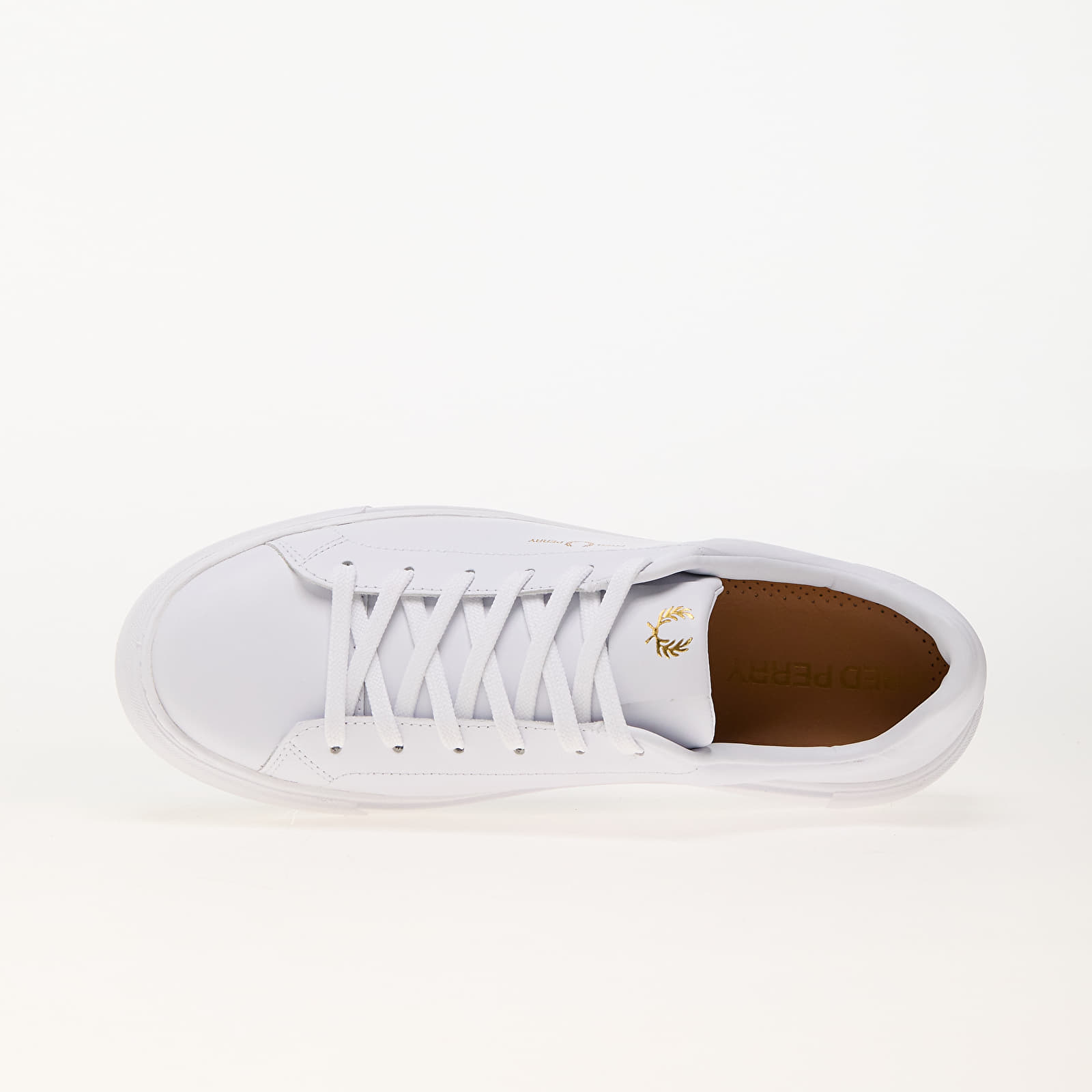 Férfi cipők FRED PERRY B71 Leather White