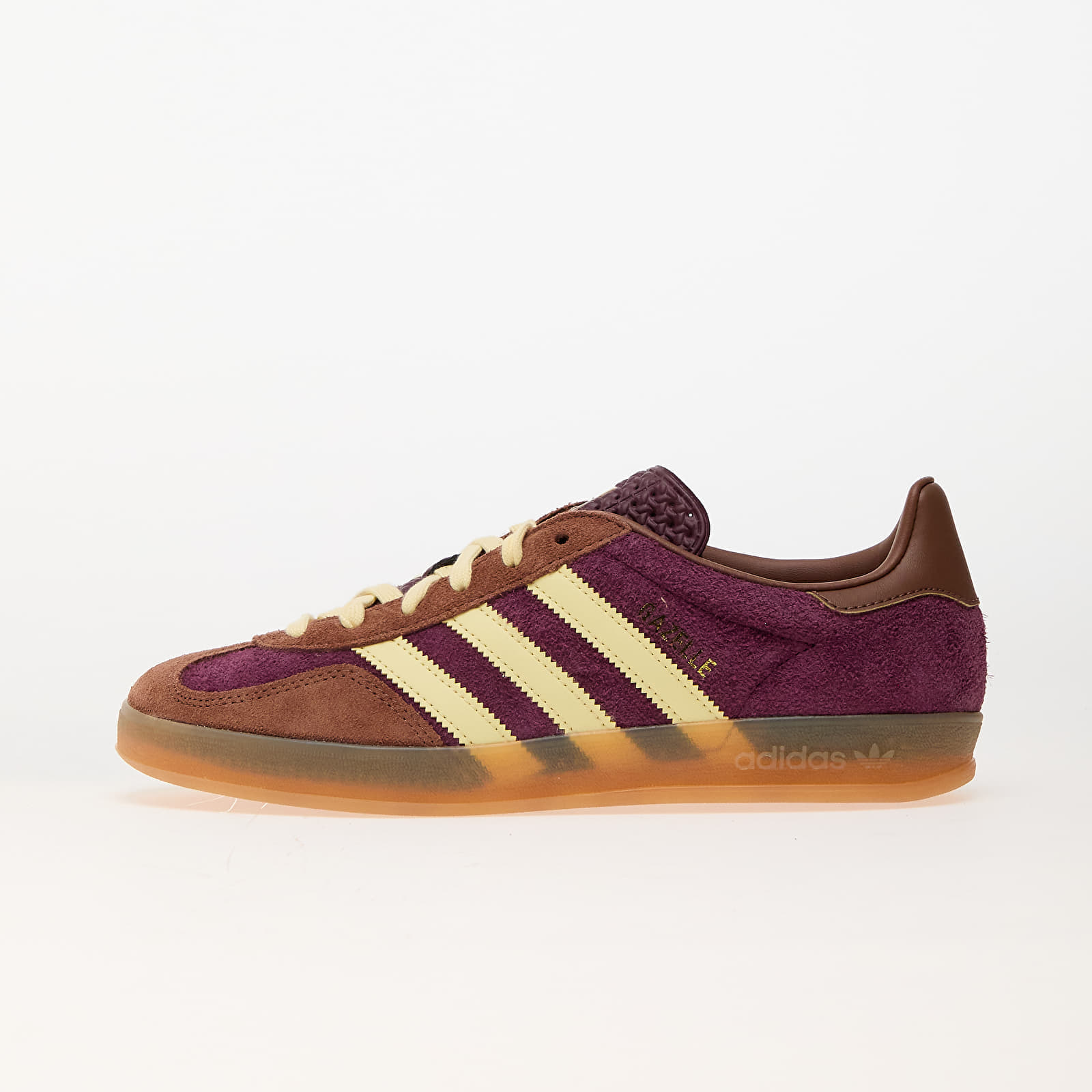 Tenisky adidas Gazelle Indoor Maroon/ Almost Yellow/ Preloved Brown EUR 39 1/3