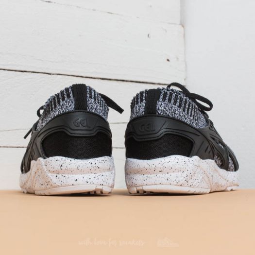 Asics Gel Kayano Trainer Knit White Black Footshop