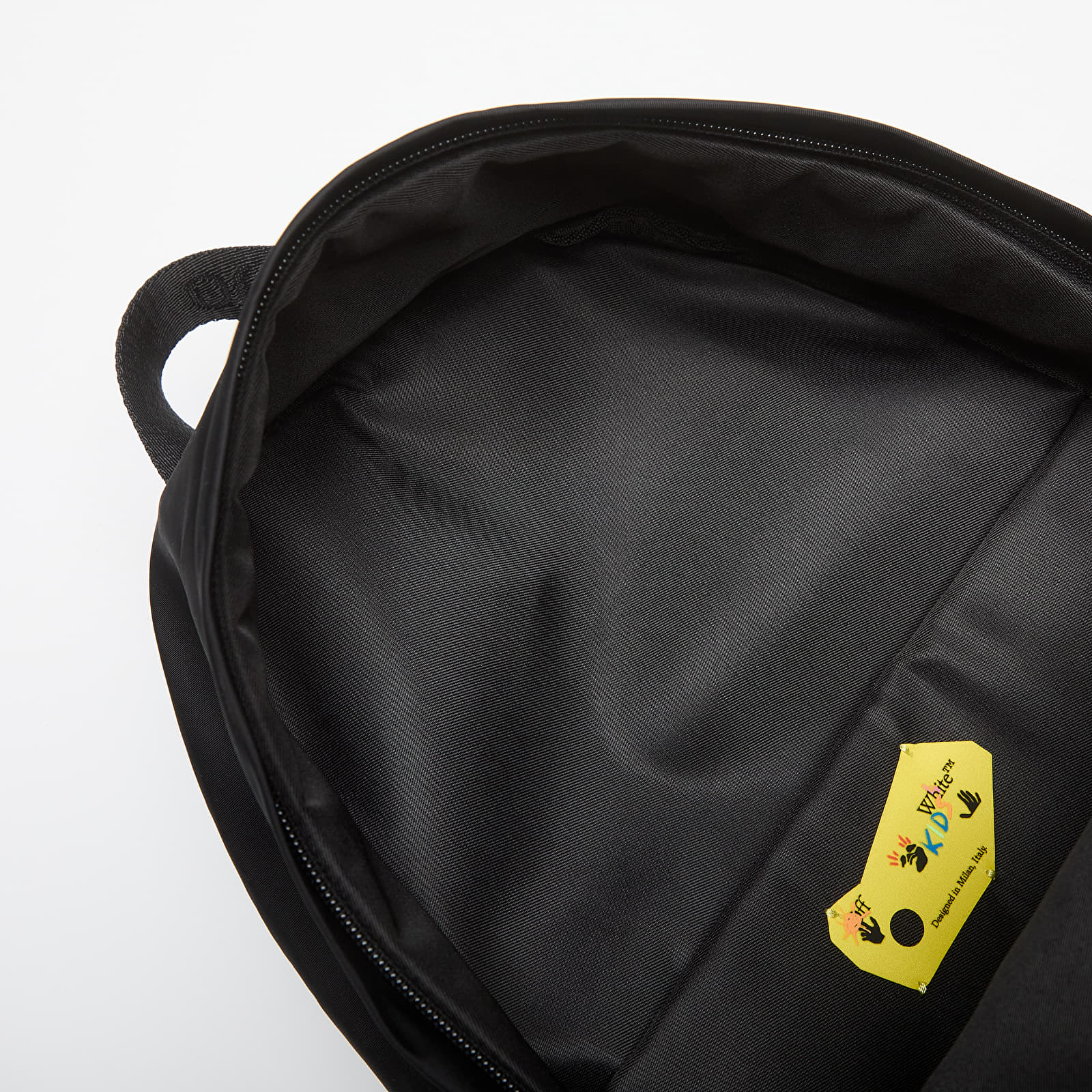 Backpacks Off-White Kids Big Bookish Backpack Black/ Reflective