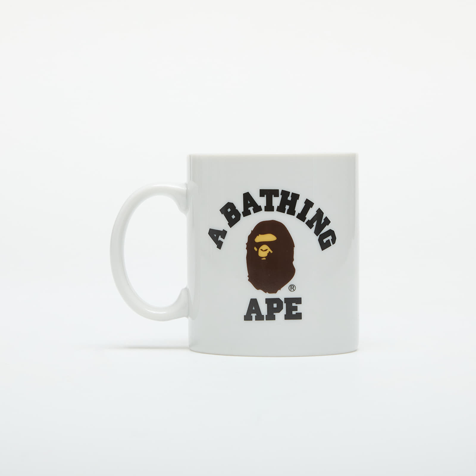 A BATHING APE College Pottery Mug White Universal