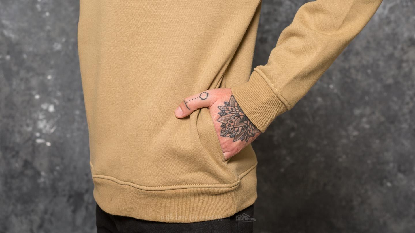 Stüssy Quarter Zip Mock Neck Tan | Footshop