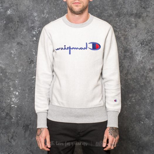 Champion terry crewneck on sale