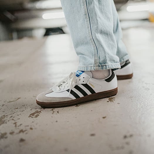 Adidas samba blancas hombre hot sale