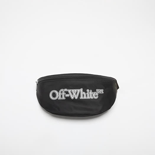 Τσάντα μέσης Off-White Kids Big Bookish Funny Belt Bag Black/ Reflective