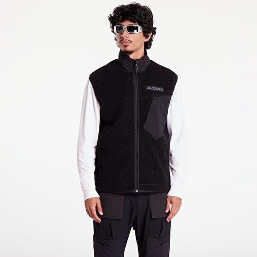 Vest adidas Terrex Xploric High Pile Fleece Vest Black