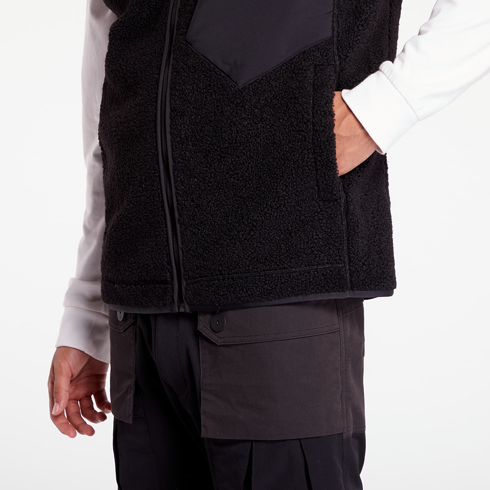 Liivit adidas Terrex Xploric High Pile Fleece Vest Black