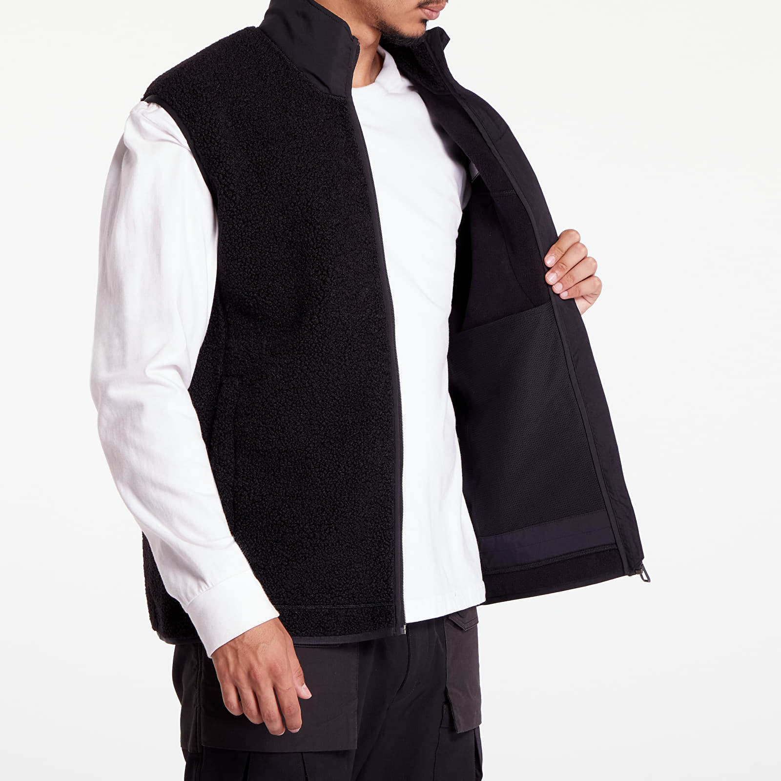 Liivit adidas Terrex Xploric High Pile Fleece Vest Black