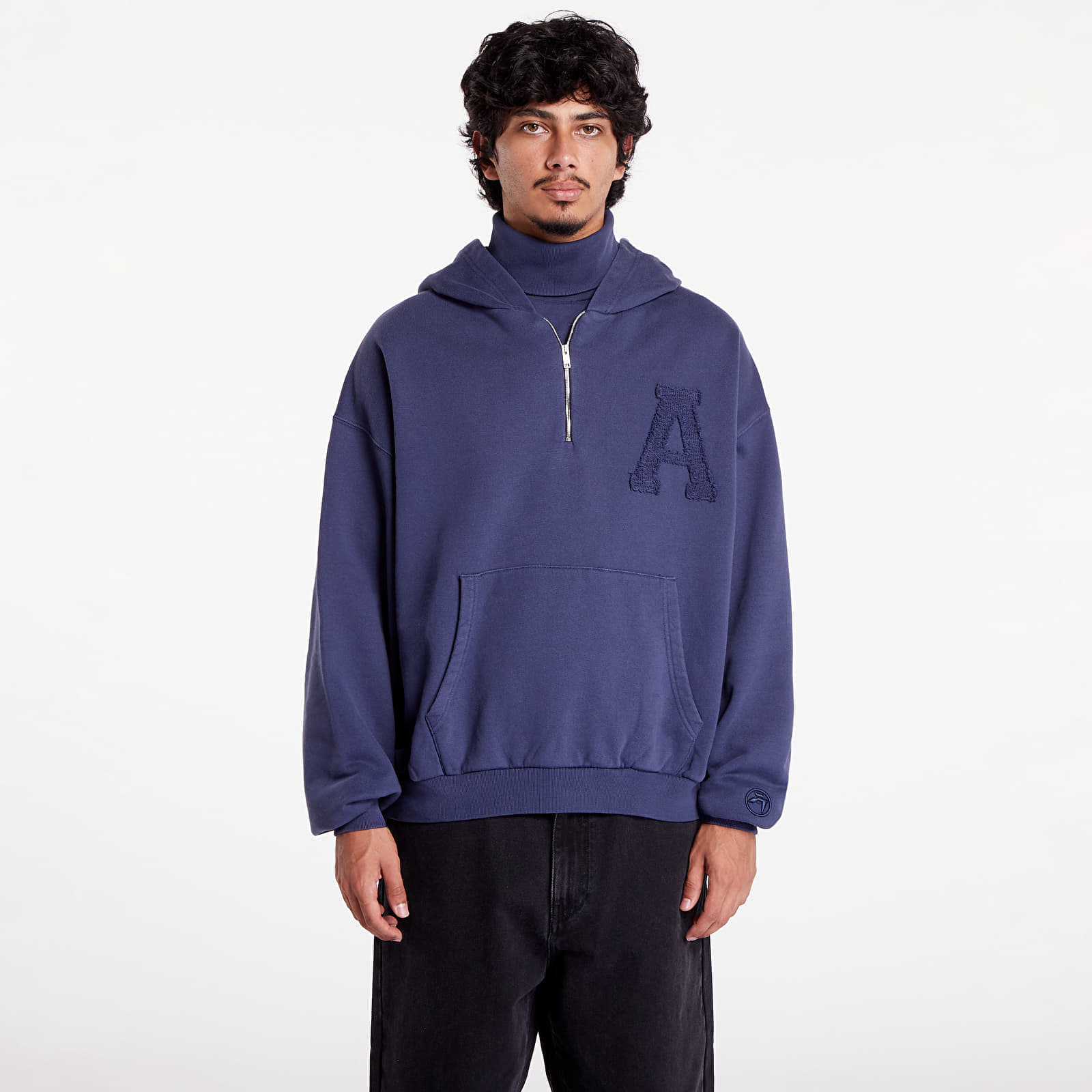 Felpa Ambush Collar Rib Sweatshirt Insignia Blue L