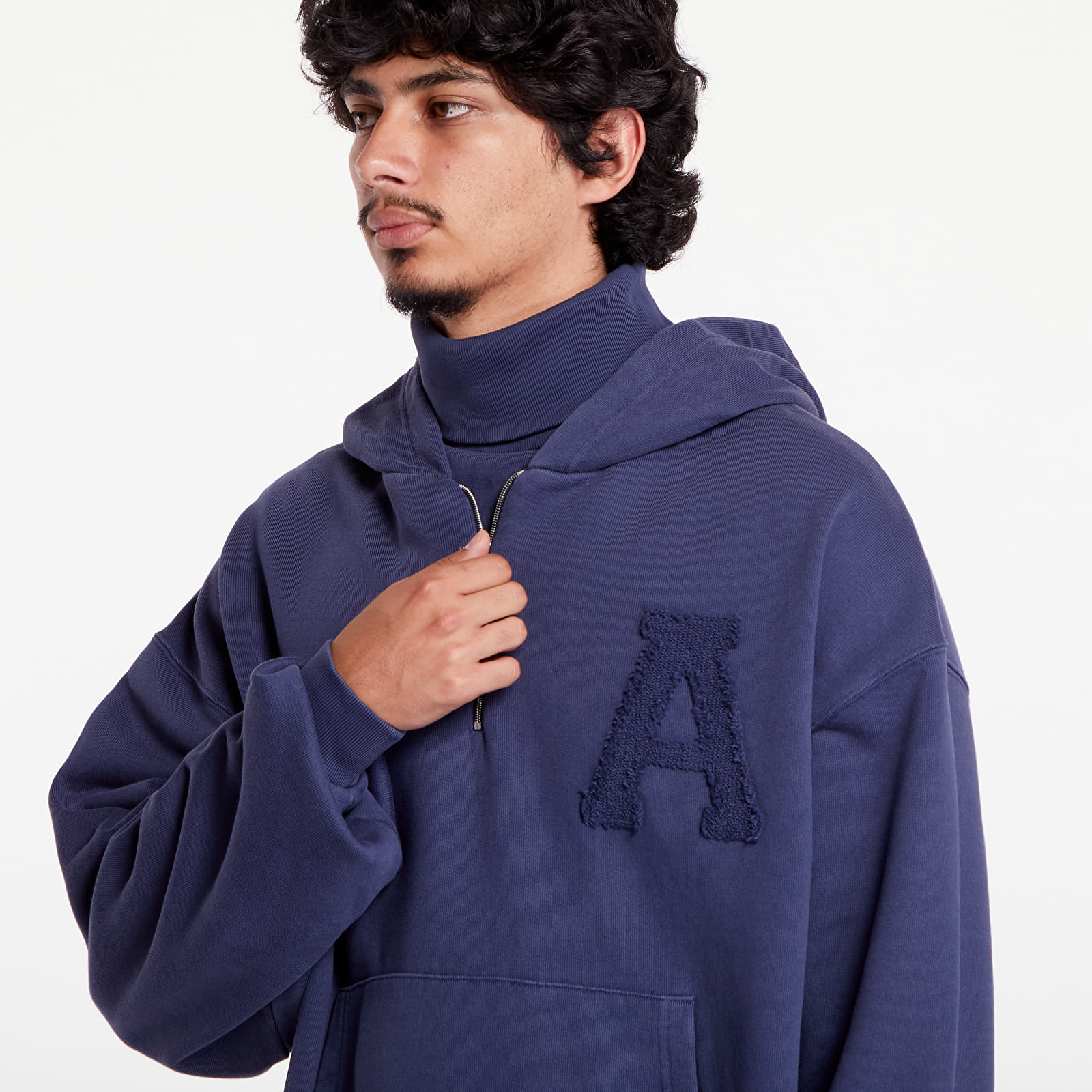 Hoodies and sweatshirts  Ambush Collar Rib Sweatshirt Insignia Blue