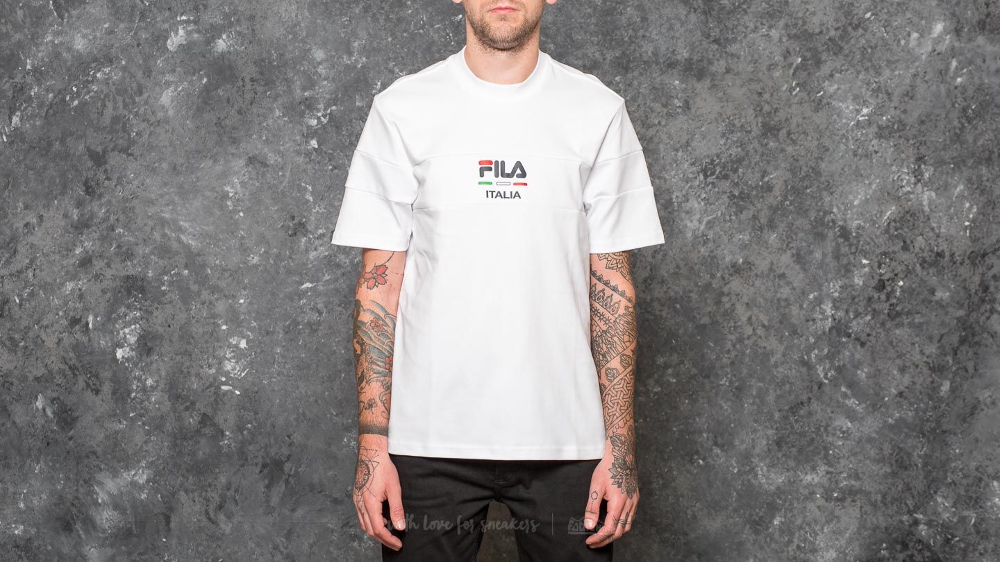 T-shirts FILA Mitch Tee Bright White