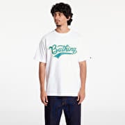 T-shirts A BATHING APE Varsity Baseball Logo Tee White