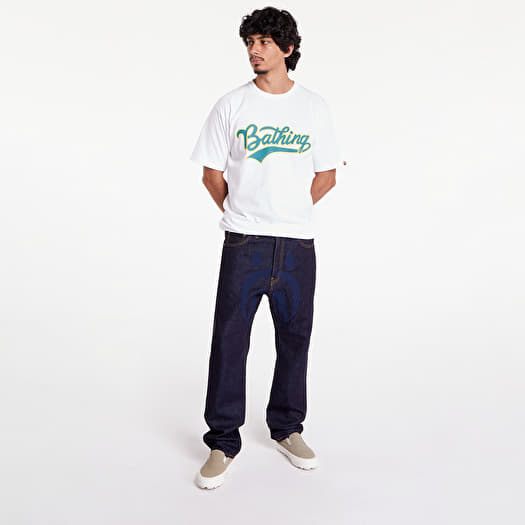 Jeans A BATHING APE Shark 13 Oz Denim Pants Indigo | Footshop