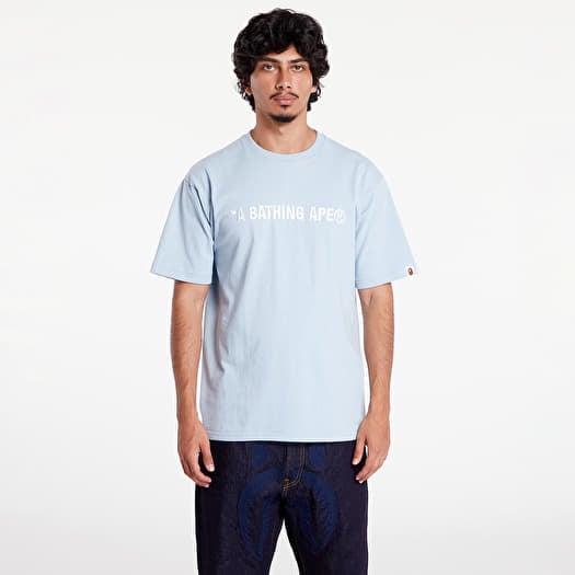 T-shirt A BATHING APE A Bathing Ape Logo Tee Sax
