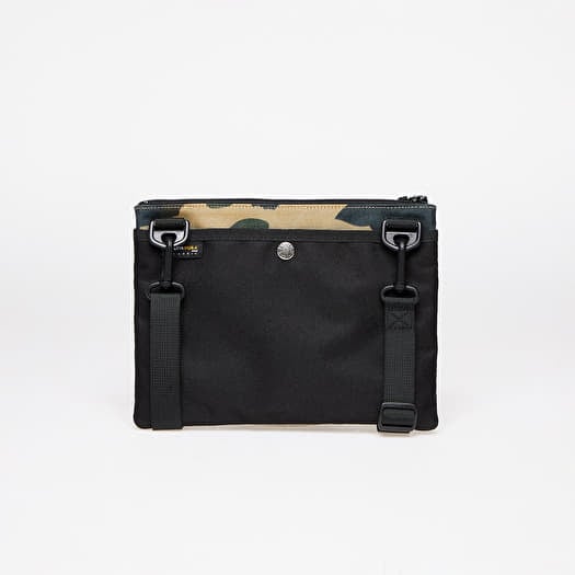 Crossbody bags A BATHING APE 1St Camo Cordura Sacoche Yellow Footshop