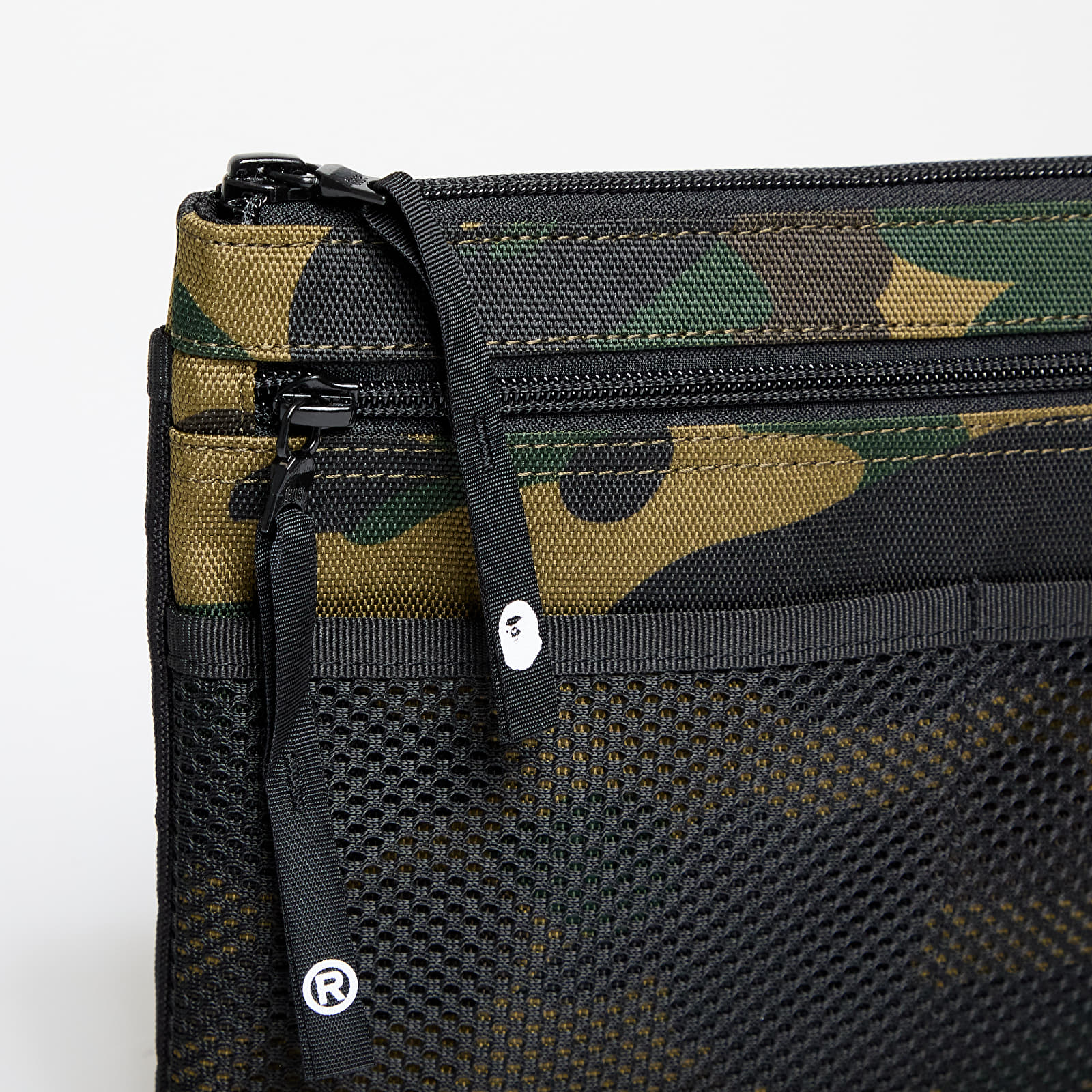 Crossbody bags A BATHING APE 1St Camo Cordura Sacoche Green