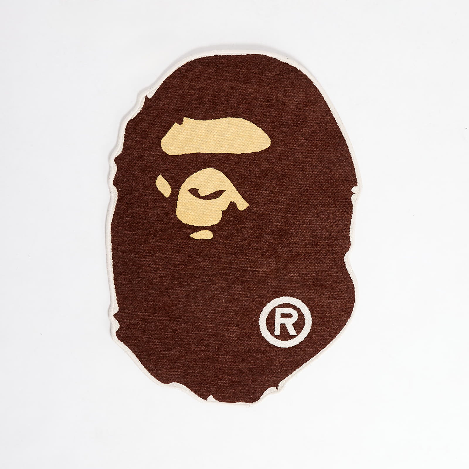 Other accessories A BATHING APE Ape Head Rug Brown