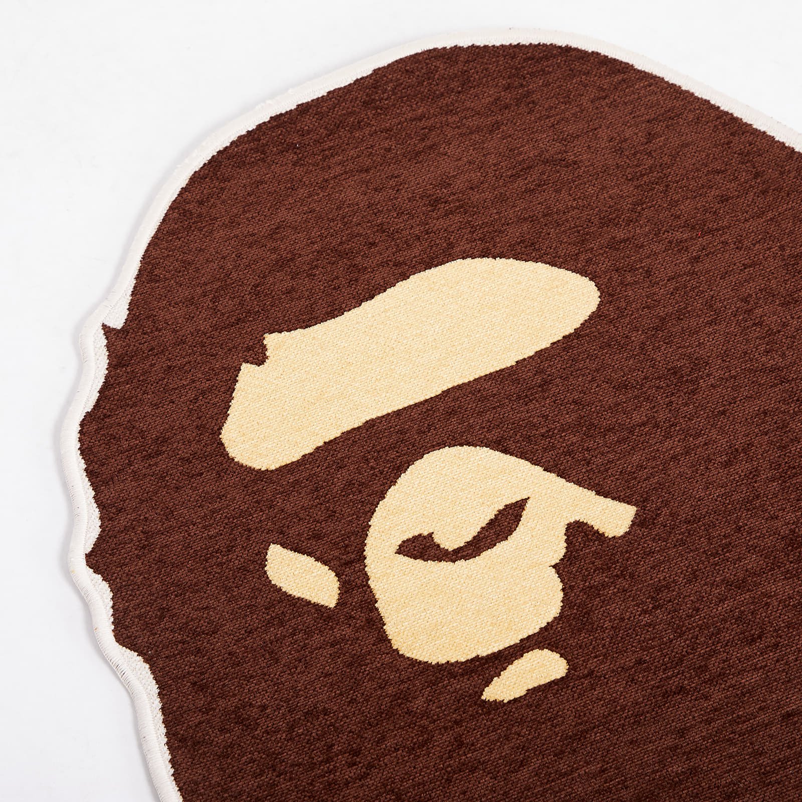 Other accessories A BATHING APE Ape Head Rug Brown