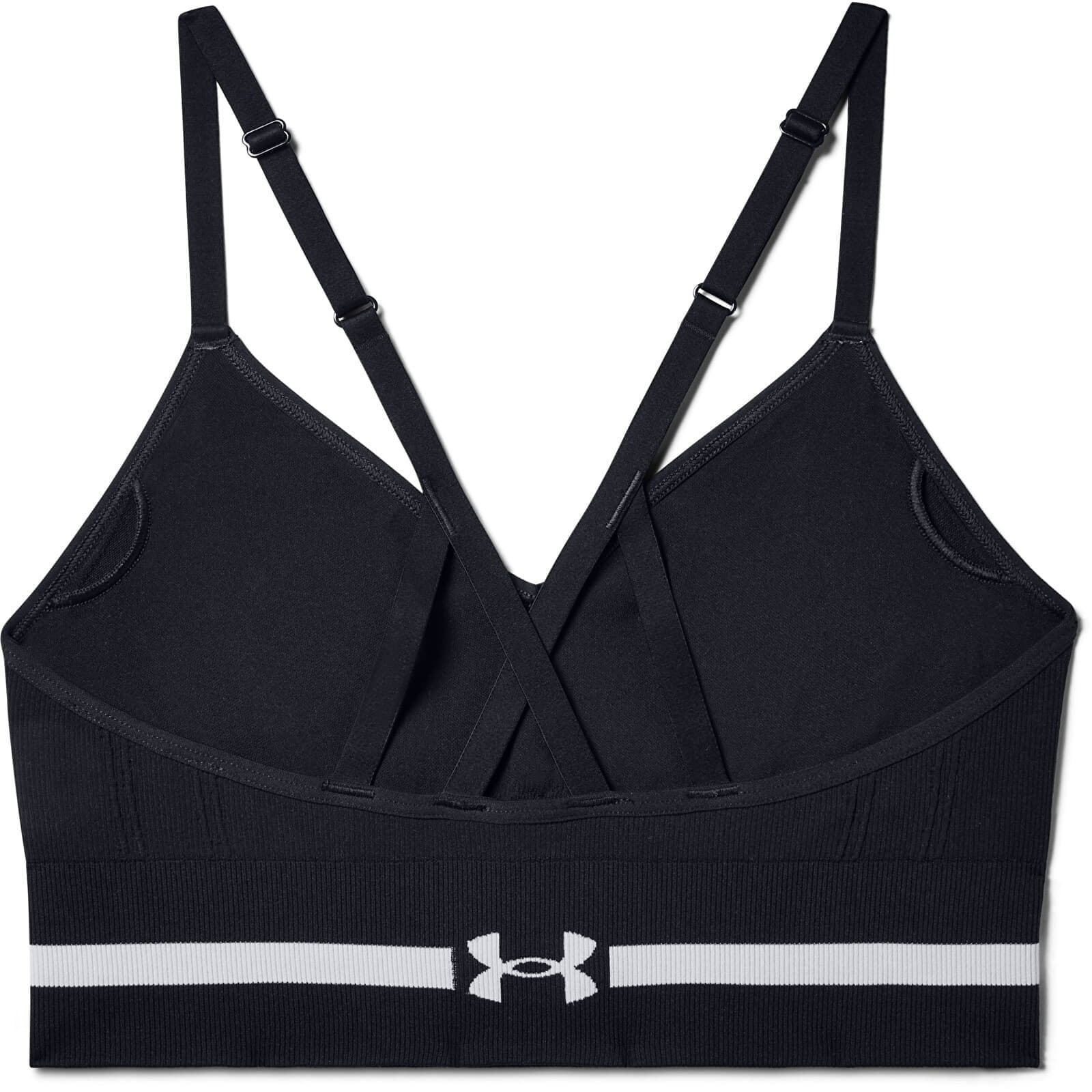 Under Armour Seamless Low Long Bra Black S