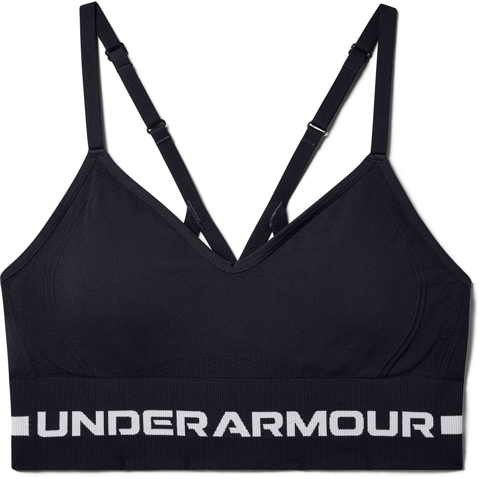 Bras Under Armour Seamless Low Long Bra Black