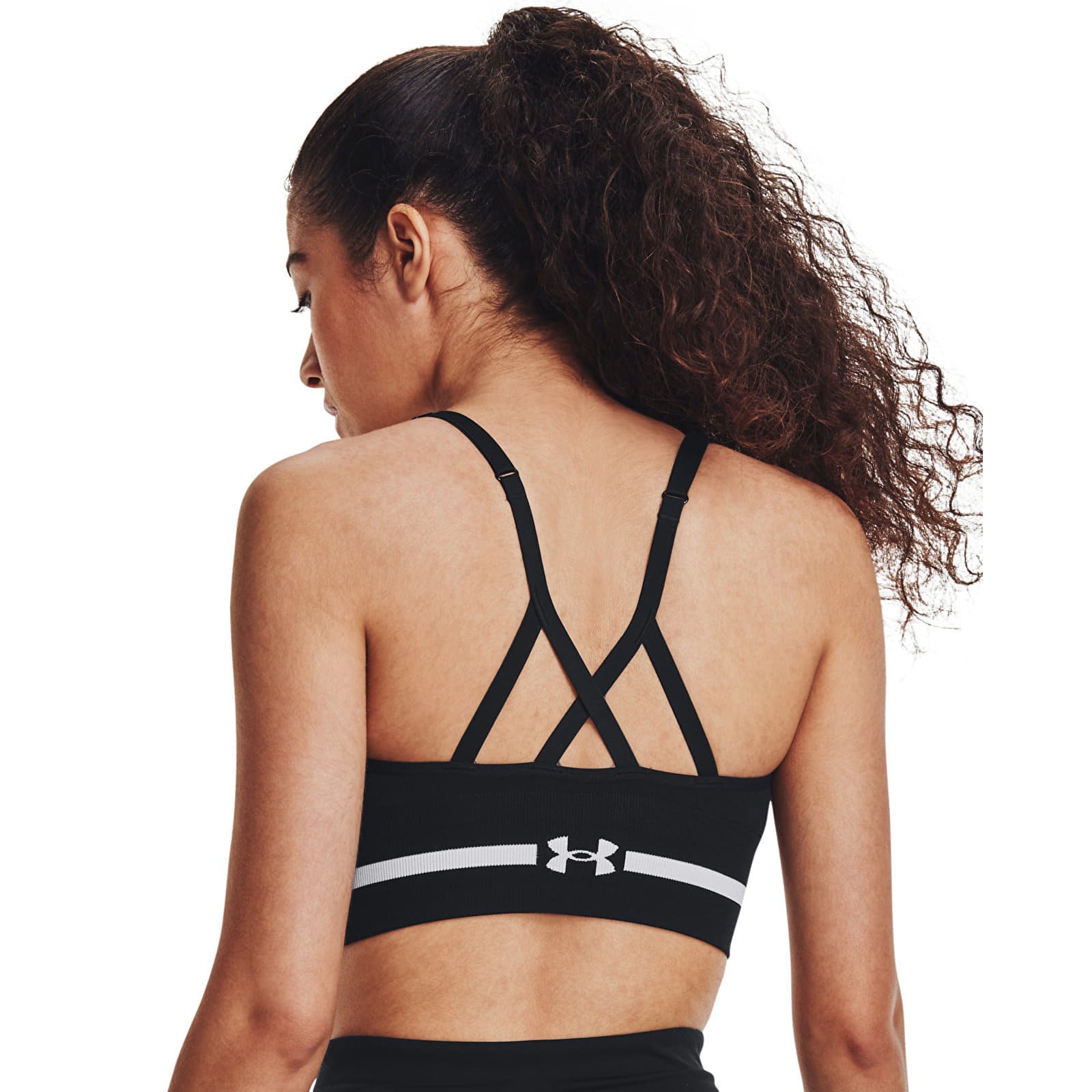 Under Armour Seamless Low Long Bra Black - 1 | YEO