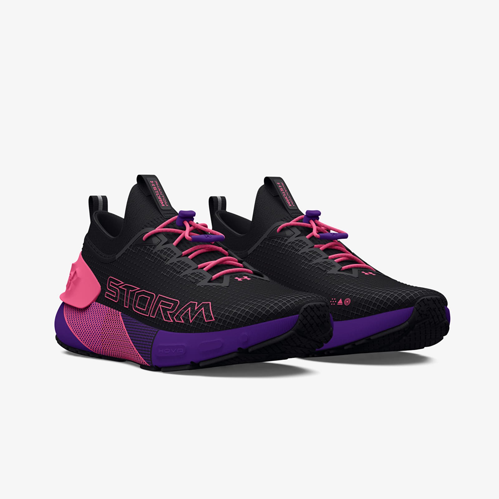 Încălțăminte și sneakerși pentru bărbați Under Armour HOVR Phantom 3 SE Storm Black