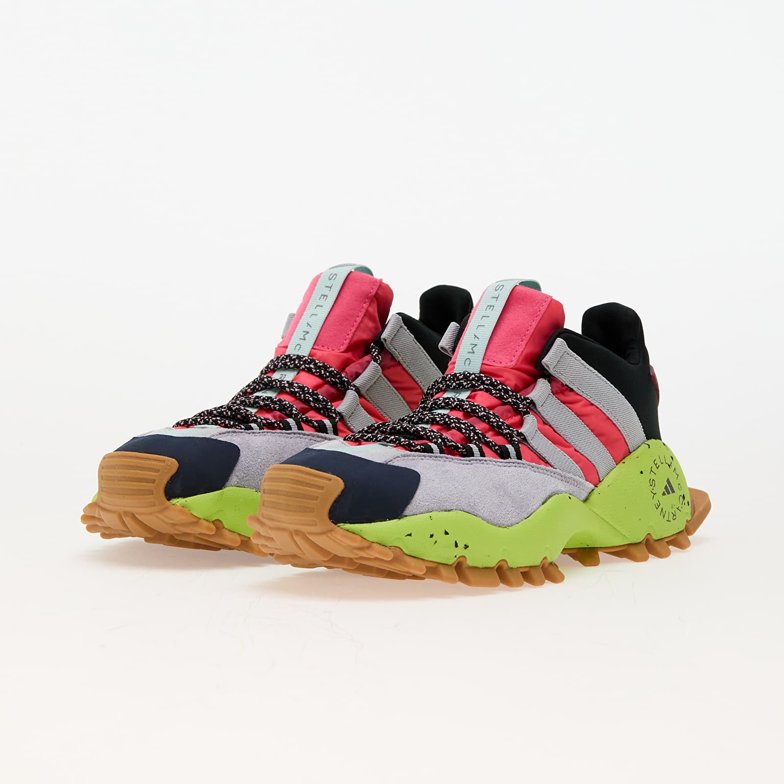 Men s shoes adidas x Stella McCartney Seeulater Super Pink Clear Onix Semi Solar Slime Footshop