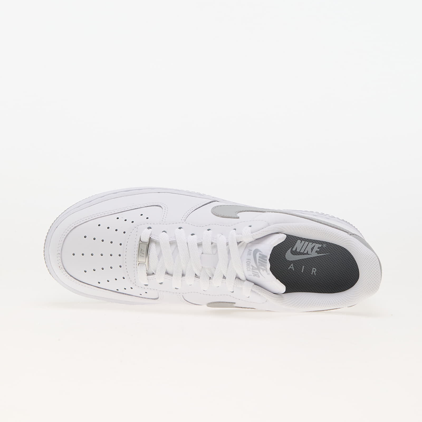 Scarpe uomo Nike Air Force 1 '07 White/ Lt Smoke Grey-White
