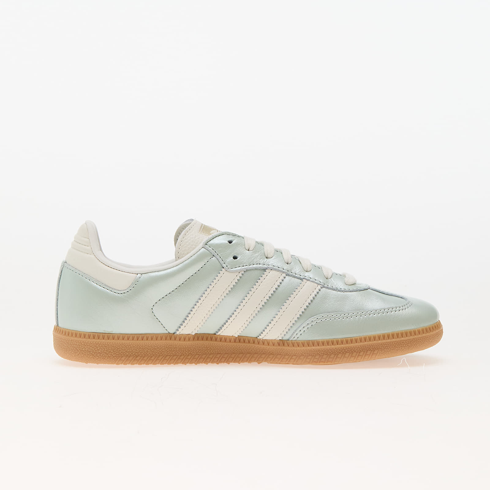 Damen Sneaker und Schuhe adidas Samba Og W Linen Green/ Off White/ Cyber Metallic