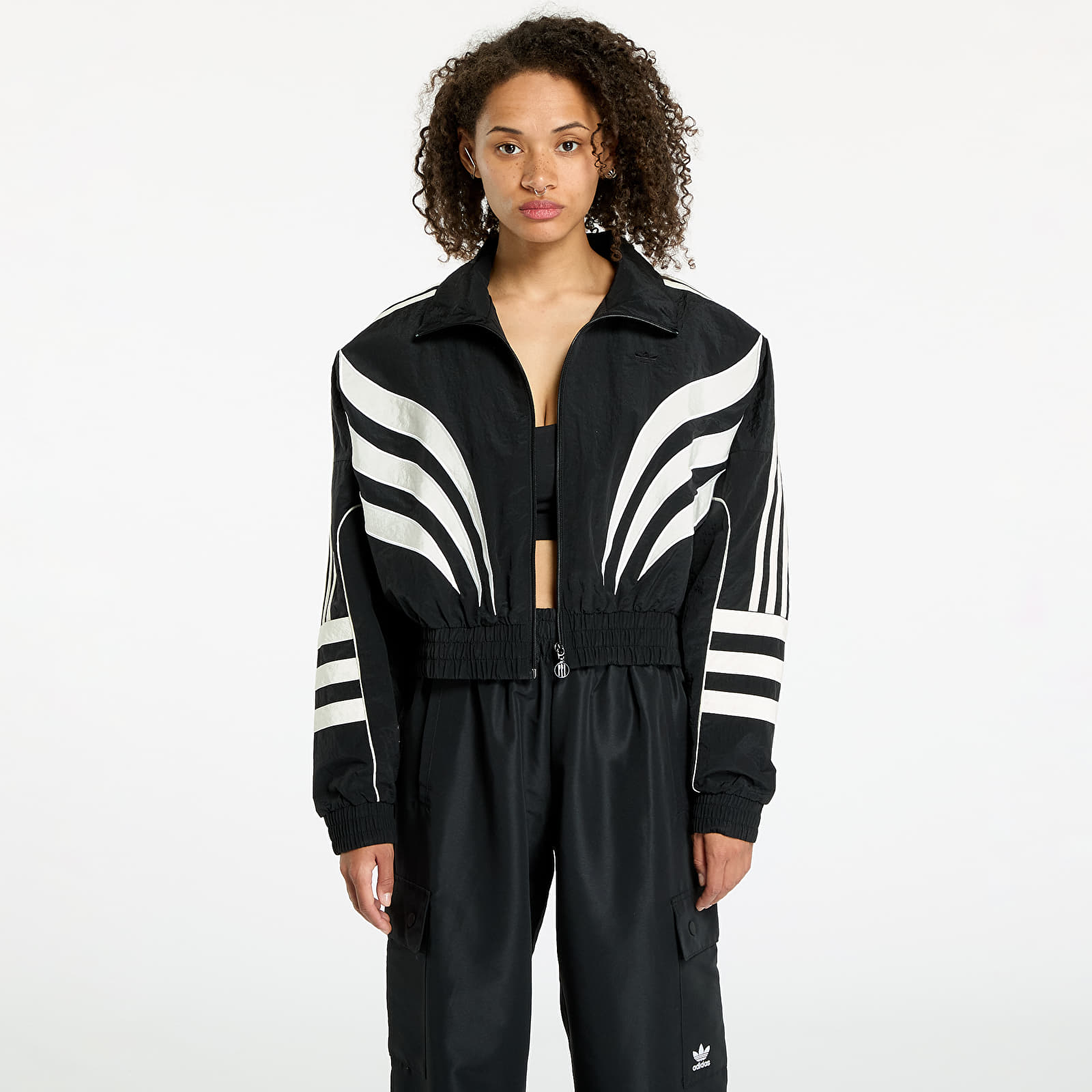 Jacken adidas Crop Atlanta Track Top Black