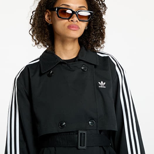 Manteaux adidas Tcoat Twill Black Footshop