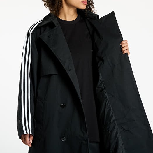 Black adidas coat new arrivals
