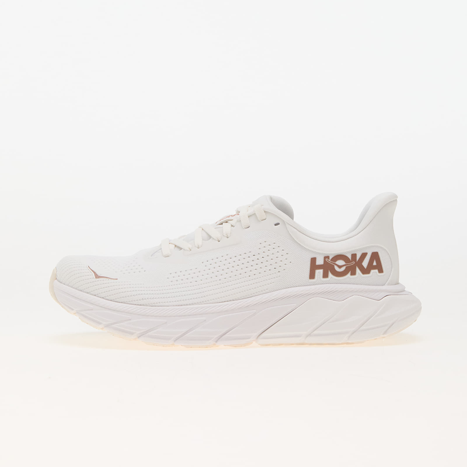 Dámské tenisky a boty Hoka® W Arahi 7 Blanc De Blanc/ Rose Gold