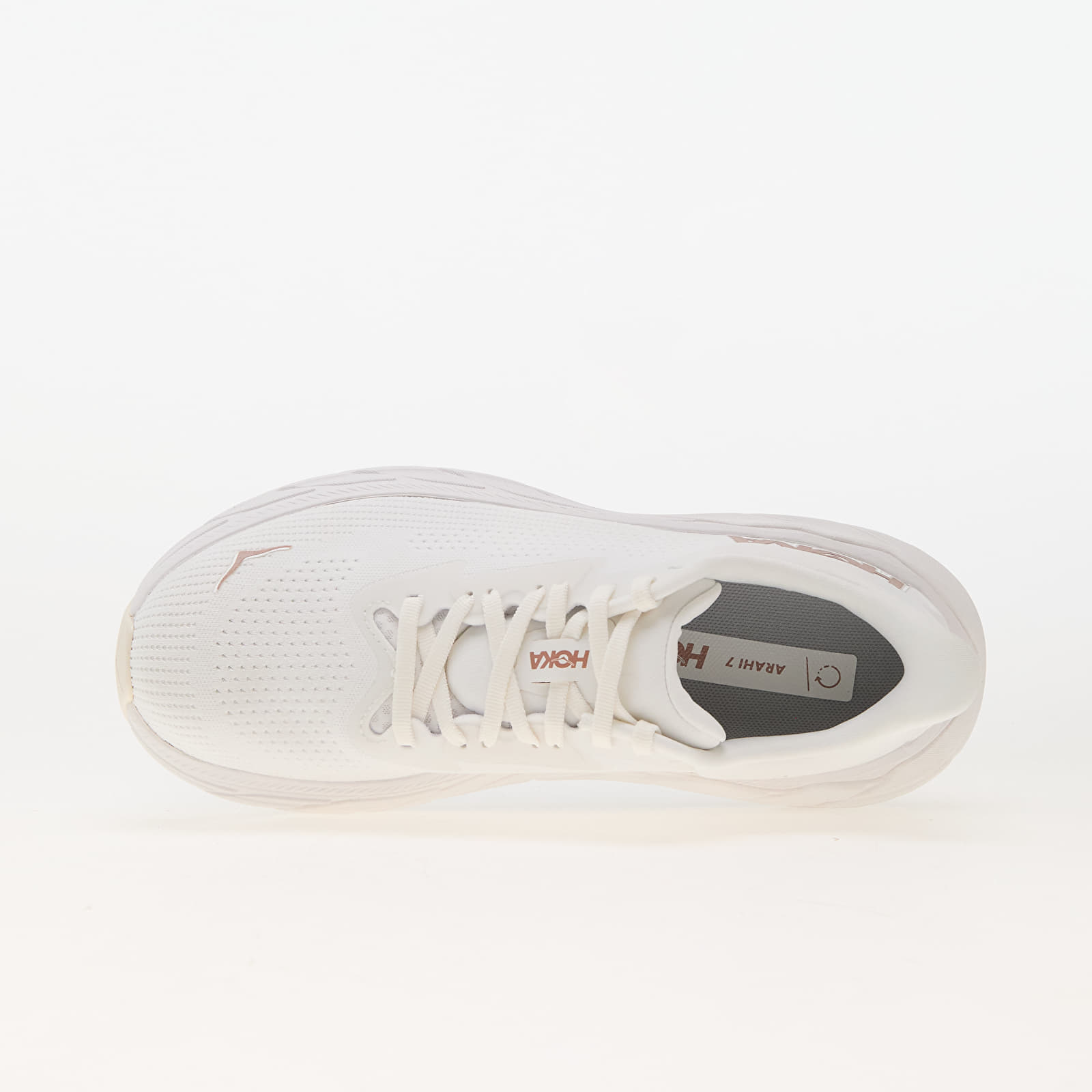 Dámské tenisky a boty Hoka® W Arahi 7 Blanc De Blanc/ Rose Gold