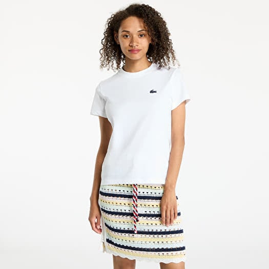LACOSTE Tee-Shirt &Turtle Neck White