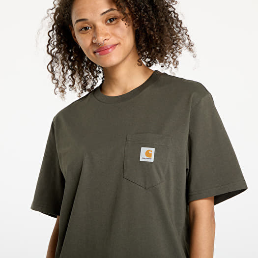 T shirts Carhartt WIP S S Pocket T Shirt UNISEX Mirage Footshop