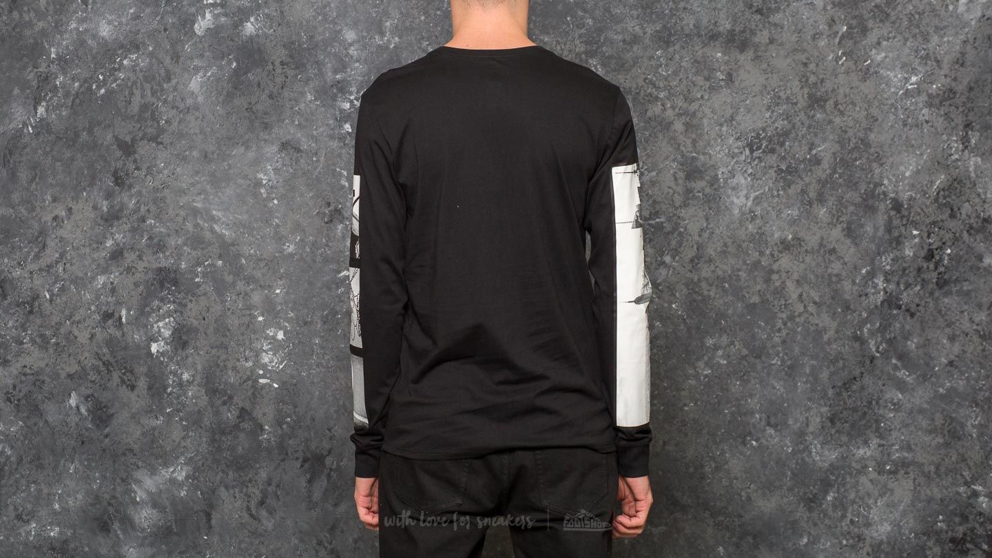 T-shirts Nike Sportswear Air Force 1 Longsleeve Tee Black